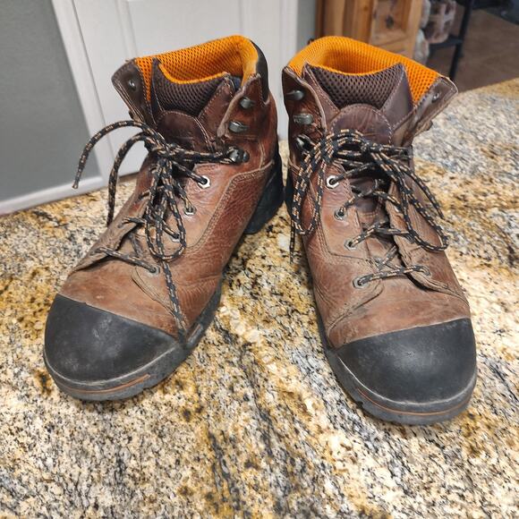 Timberland Pro Brown Men\'s Work Boots Size 13 M US ID 52562 A7501 Steel Toe main image 15